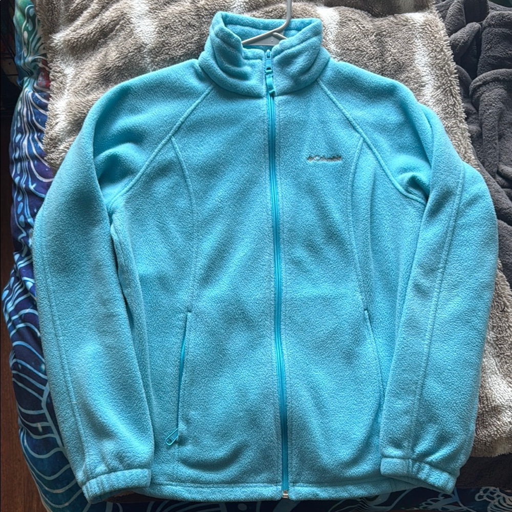 Columbia Blue Fleece Jacket